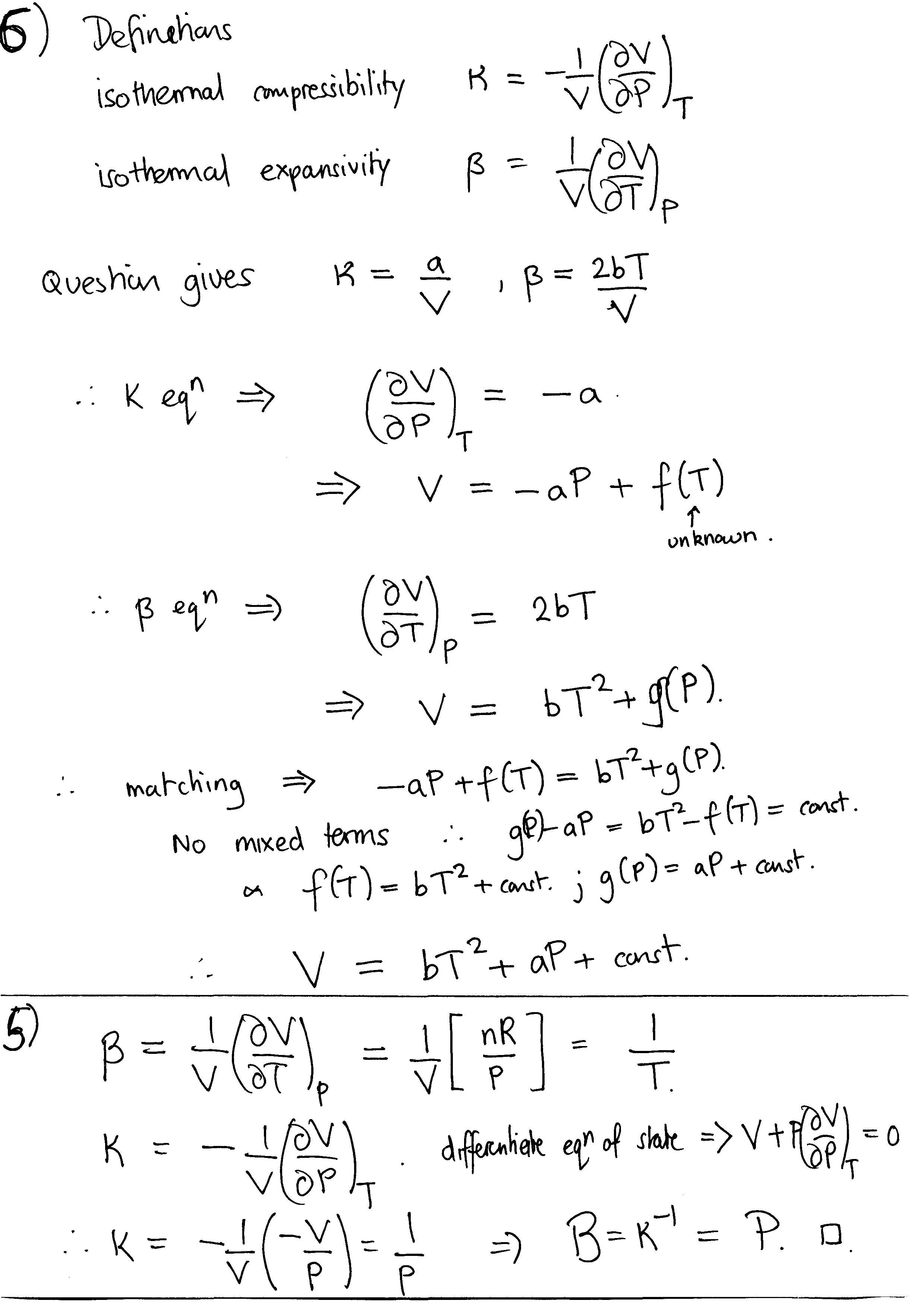 Answers For Problem Sheet 2