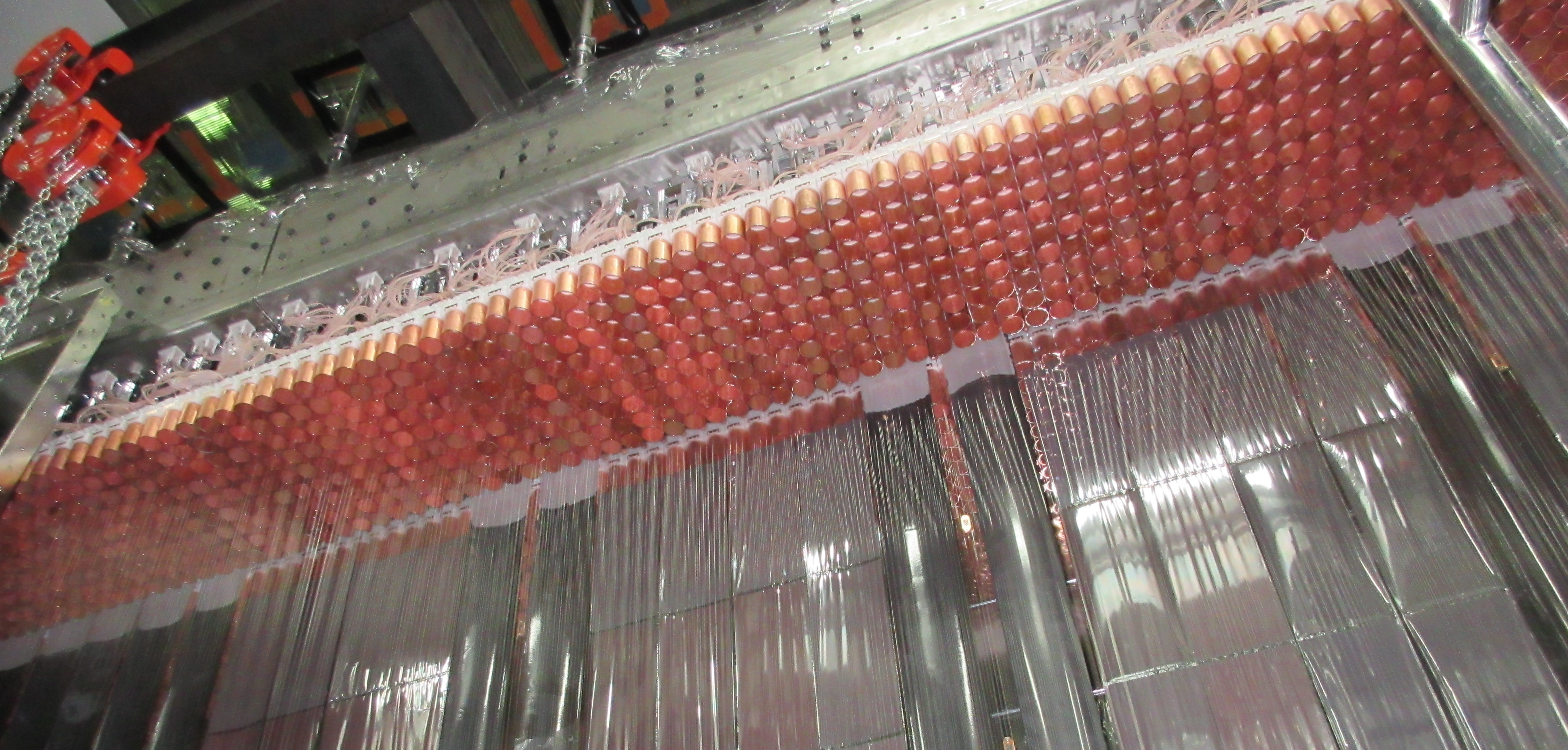 Inside the SuperNEMO detector 